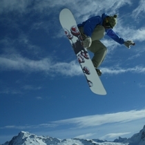 Snowboarder Chalet Cook