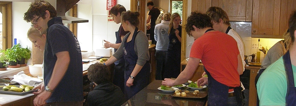 Students Cooking