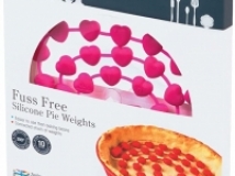 Heart Shaped Pie Weights - Red