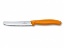 Victorinox Serrated Knife - Orange 