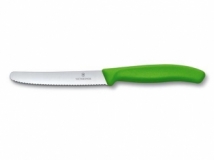 Victorinox Serrated Knife -Lime Green